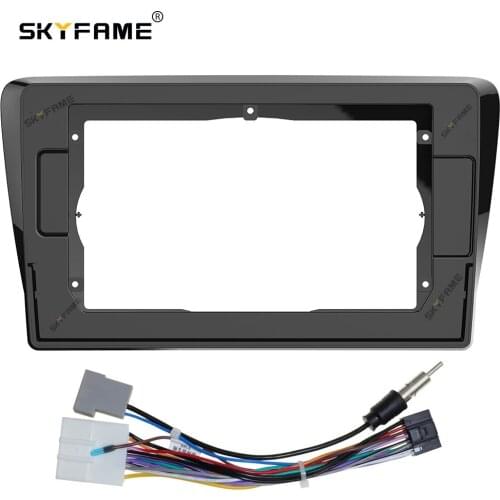 SKYFAME Car Frame Cable For NISSAN Venucia M50V 2017-2020 Screen Dask Kit Fascia Frame
