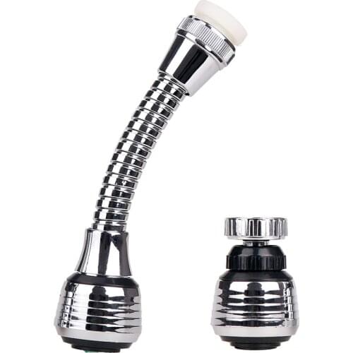 360 Degree Swivel Kitchen Faucet Aerator Adjustable Dual Mode Sprayer Filter Diffuser Water Saving Nozzle Faucet Connector