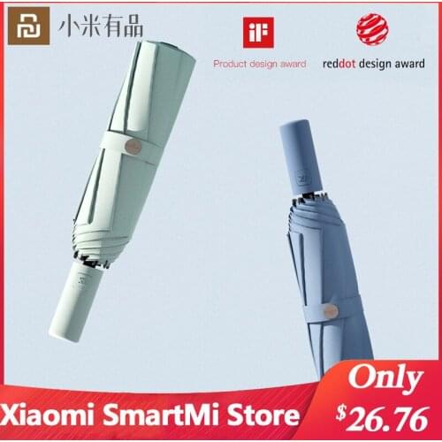 Youpin Zuodu Color Umbrella Automatic Folding Umbrella Outdoor Women Men Windproof Luxury Large Business Umbrellas Gift Parasol