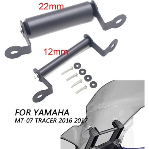 Motorcycle Stand Holder Phone Mobile Phone GPS Navigation Plate Bracket for YAMAHA MT-07 Tracer MT07 MT 07 Tracer 2016 2017