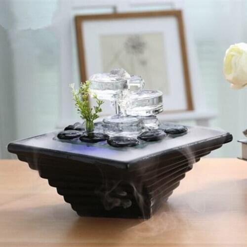 Fountain office home decor wedding decoration gift Ceramic water Decoration