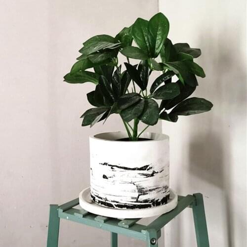 DIY Concrete Molds for Pot Round Flower Pot Molds Silicone Cement Planter Molds Terrazzo Pot Molds