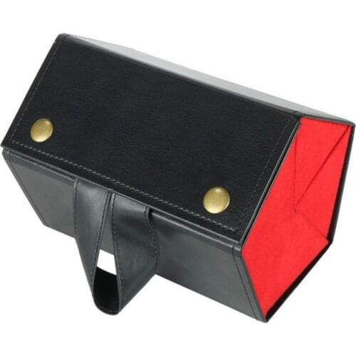 Glasses Box Multi Pair Glasses Box 5-compartment Storage Box Sunglass Travel Organizer Case Foldable Eyeglasses Storage Box 2021