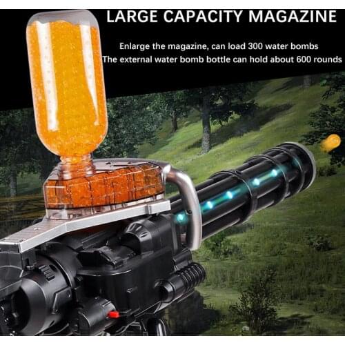 Outdoor Sport Toy Gun Airsoft Air Gun Gatling Boy Toy Paintball Gun Model Water Gel Bullet Air Soft Bullet Gun Electric Air Guns