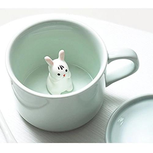 Cartoon Animals Ceramic Mugs Coffee Milk Juice Lemon Tea Cup Cute Kids Mug Home Office Drinkware for Kitchen Accessories