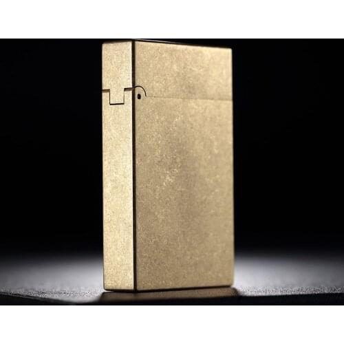 Zorro Brass Heavy armor Grinding Wheels Fire wind proof creative trench copper Oil kerosene gasoline Petroleum Lighter