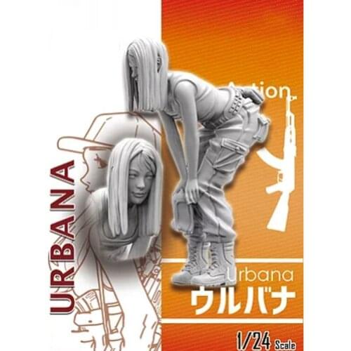 1/24 Assembly Resin Figure Kit Girl