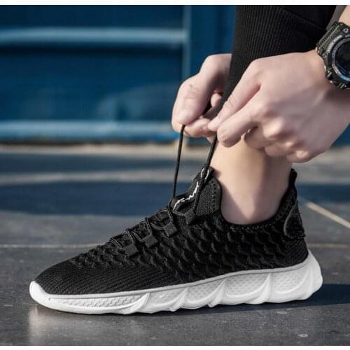 New Sneakers Men High Quality Fashion Style Men Casual Shoes Comfortable Mesh Outdoor Walking Jogging Shoes Tenis Masculino