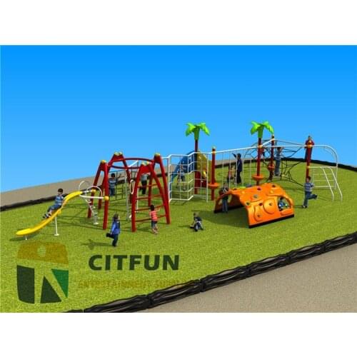 Climbing nets gym equipment outdoor playground OP14-134A