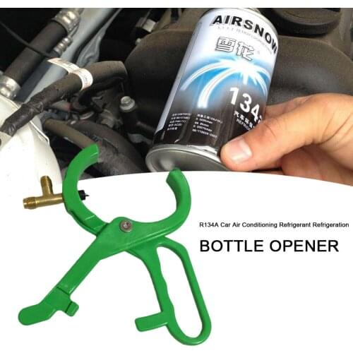 R134A Car Air Conditioning Refrigerant Refrigeration Bottle Opener Open Valve CT006 Side Mount Can Tap Valve