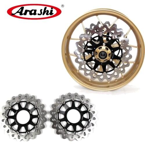 Arashi CBR1000RR 06-17 Front Wheel Rim Brake Disc Rotor Disc For Honda CBR 1000 RR 1000RR 2006-2017 2010 2011 2012 2013 2014