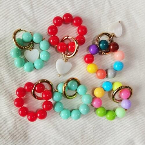 Gift Korean timless pearly boho Punk Hip-Hop Gothic Earrings Fashion Women Jewelry Accessories Hanging Dangle Earring Brincos