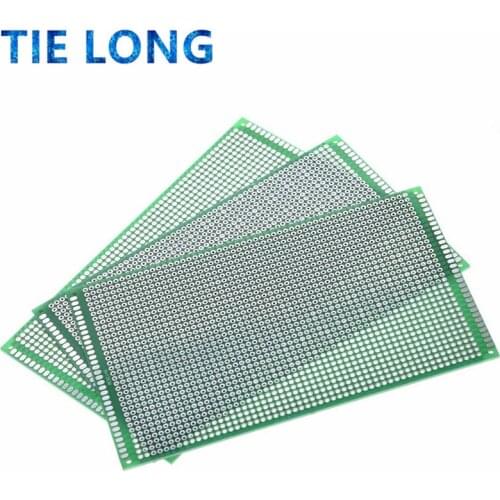 9x15 cm PROTOTYPE PCB 2 layer 9*15CM panel Universal Board double side 2.54MM Green