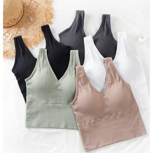 Seamless Solid Yoga Workout Gym Crop Top Quick Dry Women Sport Bra Vest Running Breathable Underwear Bras for Women Push Up