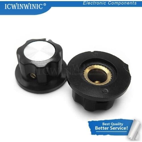 5piece MF-A01 MF-A02 MF-A03 MF-A04 MF-A05 Potentiometer Knob WH118/WX050 Rotary Switch Electronic 6mm