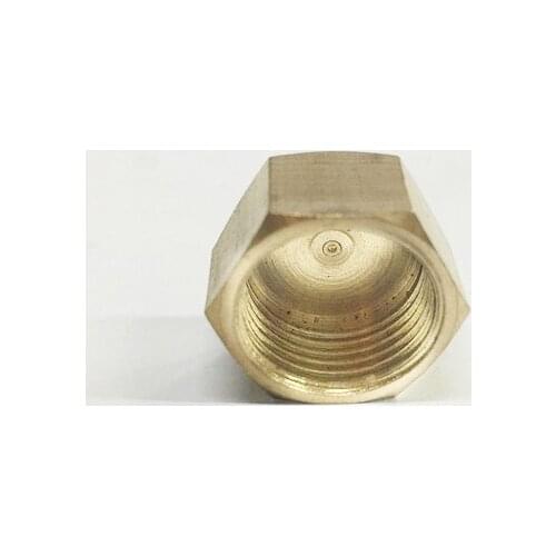 Free shipping 1/2" female Threaded Pipe Hex Head Brass Plug Pneumatics Hydraulics Fittings, copper fitting, copper plug