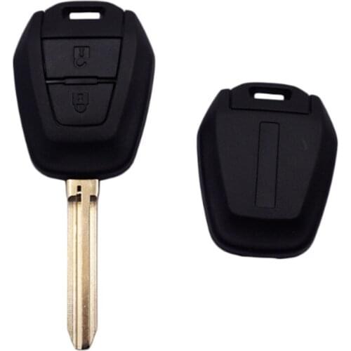 DAKATU Ignition Remote Car Key Shell Case Fit For ISUZU D-Max TOY43 Blade Key Fob Cover Replacement 2 Buttons
