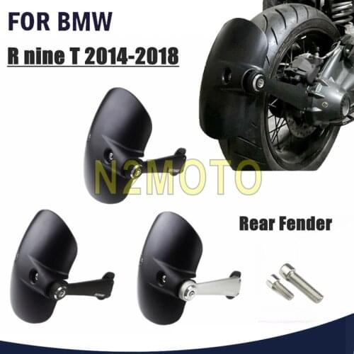 For BMW R NINE T Motorcycle Rear Mudguard Hugger Splash Fender For BMW R Nine T 2014-2018 R9T Tire Hugger Fender Black Silver