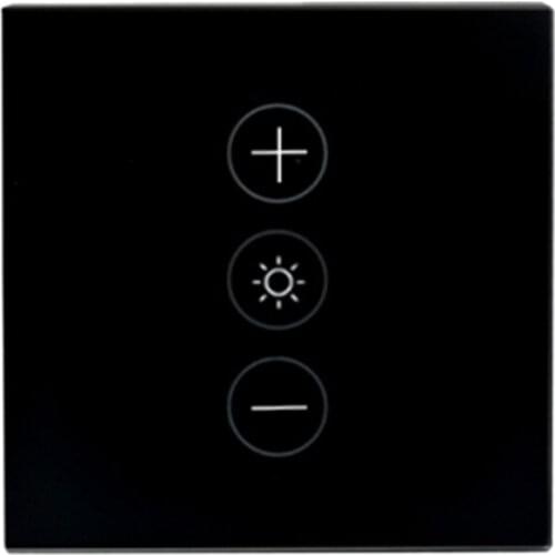 Wifi Switch Button,Tuya Intelligent APP Remote Sensor LED Dimmer Light Wall Press Dimmer EU Standard Switch Sensor