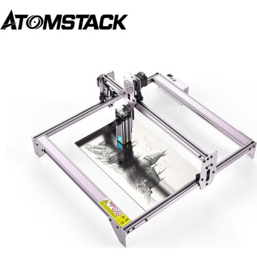 ATOMSTACK A5Pro 40W Laser Engraver CNC Laser Engraving Cutting Machine DIY Laser Marking for Metal 41x40cm Laser Printer Cutter