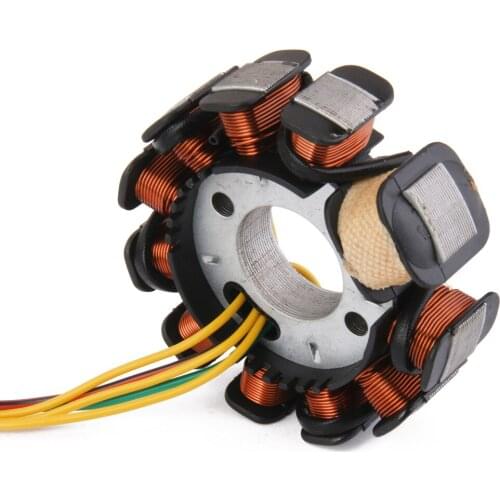 Copper Ignition Magneto Stator Plate 11 Pole 6 Wire For GY6 125 150