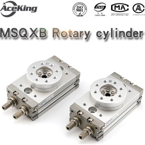 MSQXB SMC angle adjustment 90 degree 180 degree rotating cylinder MSQXB10/20/30/50/70/100A/R-M9B MSQXB10A-M9B MSQXB20A-M9B