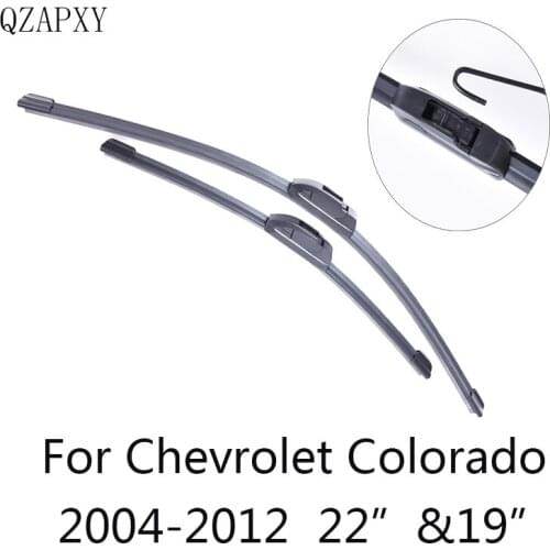 QZAPXY Car Wiper Blades for Chevrolet Colorado 22"&19"2004 2005 2006-2012 Car Accessories Windshield Wipers Car-styling