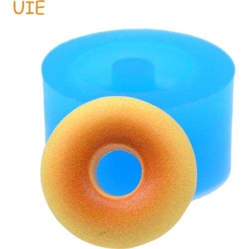 TYL022U 19.9mm Donut / Doughnut Silicone Push Mold - Dessert, Cake Decoration, Fondant, Chocolate, Candy, Cookie Biscuit, Resin