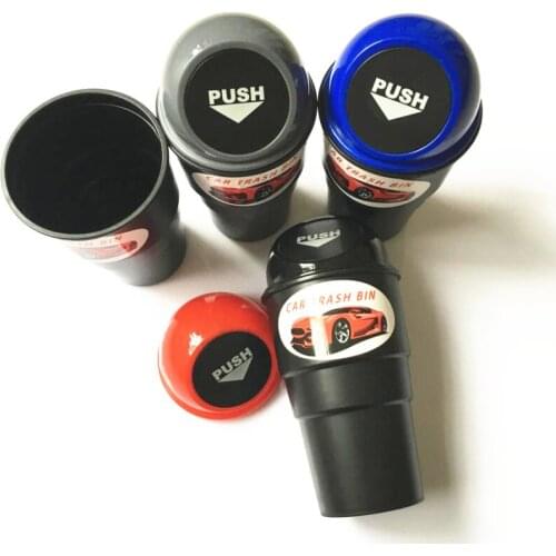 Car styling car garbage can Car Trash Can For Ford Focus 2 3 4 MK2 MK3 MK4 kuga Escape Fiesta Ecosport Mondeo Fusion