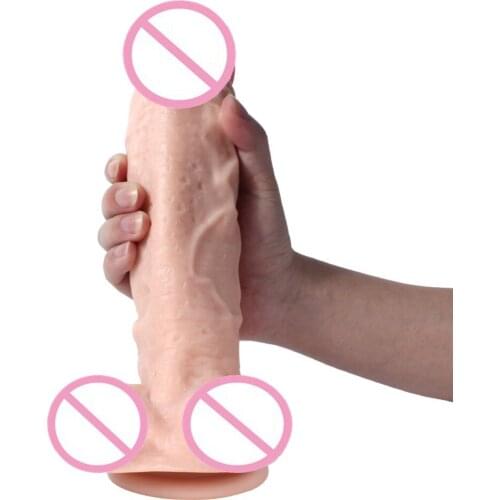 HOWOSEX Super Thick Huge Dildo 270 * 60mm Extreme Big Dildos Realistic Sturdy Suction Cup Penis Dick Dong Sex Toys for Women