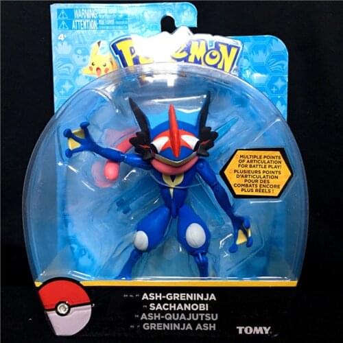 TAKARA TOMY Anime Greninja Figure Toys Cartoon Pokemoned Greninja Action Figure Dolls Model Gifts Toys for Children