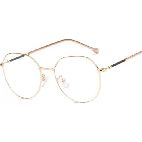 Veshion Polygon Big Frame Ultralight Glasses Frames Men Women Optical Fashion Computer Glasses