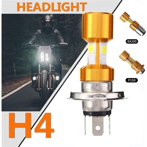 High Brightness COB LED Motor Light Bulbs Fog Light 12V Motorcycle Headlights Off Road Lamps Head Lamp