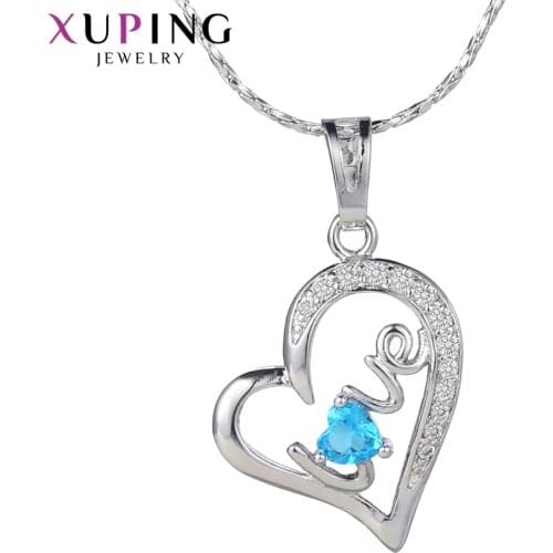 XUPING JEWELRY Heart Pendants
