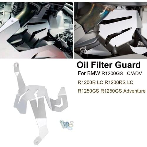 For BMW R1200GS LC R1250GS R 1200 1250 GS Adventure ADV R1200RS R1200R LC R 1200 RS R NEW Motorcycle Oil Filter Protection Cover