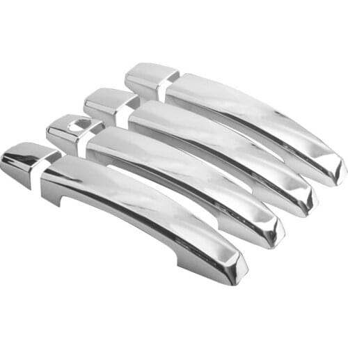 1 Set Car Styling ABS Chrome Door handle Protective covering Cover Trim