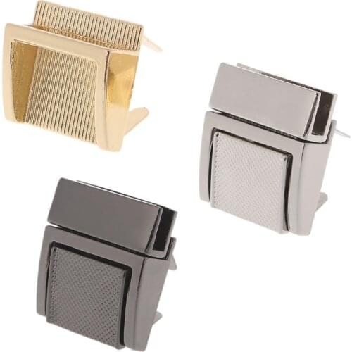 1PC Useful Fashion Hardware Purse Twist Lock Metal For Bag Handbag Crossbody Shoulder bag Turn Locks DIY Clasp