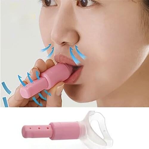 1Pc Abdominal Respirator Women Lady Weight Loss Thin Waist Respirators, Breathing Trainer Beauty Health Care Slimming Respirator