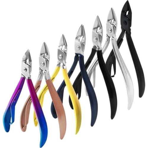 1pcs Cuticle Trimmer Professional Cuticle Cutter Trimmer Stainless Steel Clippers Remover Pedicure Manicure Nail Tool