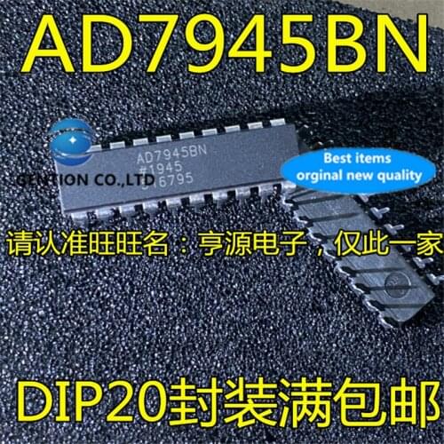 2Pcs AD7945 AD7945BNZ AD7945BN DIP20 Analog to digital converter chip in stock 100% new and original