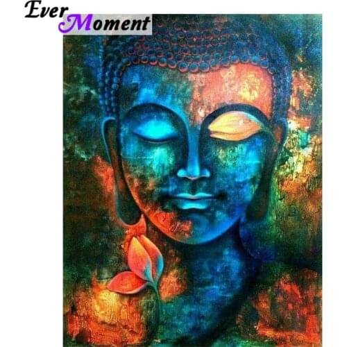 DIY Diamond Embroidery Buddha Religous 5D Diamond Painting Cross Stitch Mosaic Pattern Full Square Rhinestone Home Decor ASF614