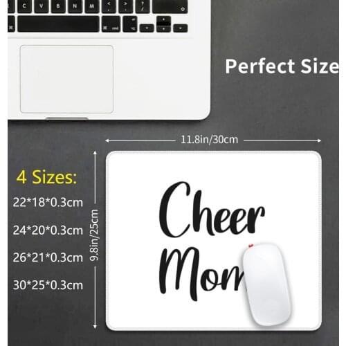 Mothers Day Cheer Mom Mother Gift Mouse Pad DIY Print Mothers Day Fathers Day Funny Dad Mom Birthday