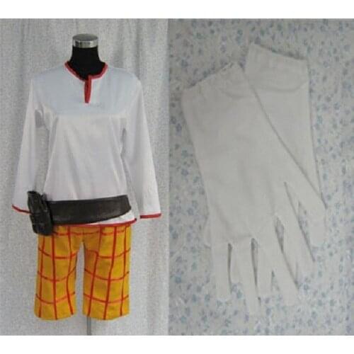 Kuroshitsuji Black Butler Finnian Yellow Cosplay Costume X006