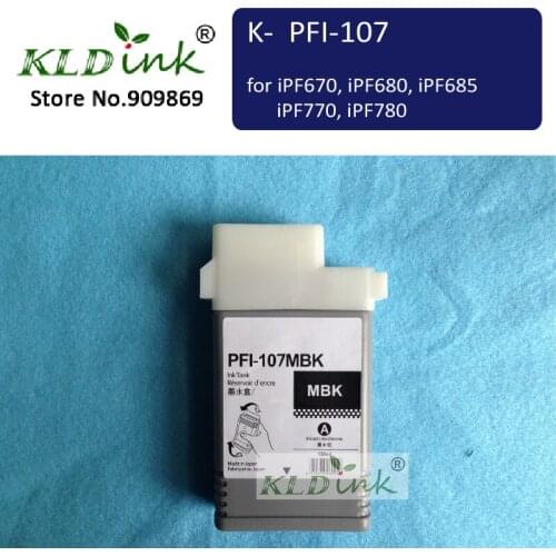 PFI-107MBK - Pigment Matte Black Ink Tank for imagePROGRAF iPF670 Printer
