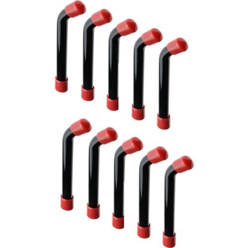 10pcs Universal Dental Optical Fiber Guide Rod Tips For Dental LED Curing Light Lamp 8mm
