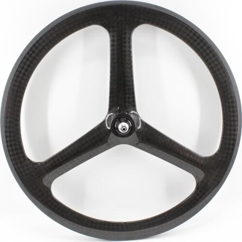 New 700C Road Track Fixed Gear bike matt 3K UD 12K full carbon bicycle Tri-spoke wheels tubular clincher tubeless rims Free ship