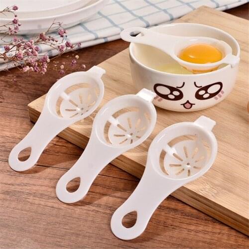 Portable Egg White Separator Tools Eggs Yolk Filter Gadgets Kitchen Accessories Separating Funnel Spoon Egg Divider Tool