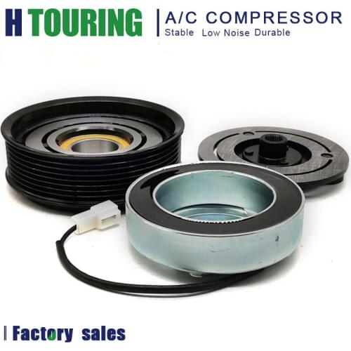 For AC compressor clutch Mazda 5 6 GJ6F61K00 GJ6F61K00A GJ6F61K00B H12A1AE4DC H12A1A24DC MZ70CM0821 H12A1AQ4HE H12A0CA4JE 8PK