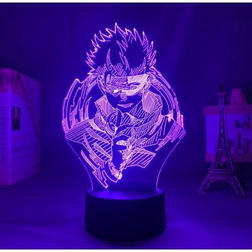 Anime Jujutsu Kaisen Led Light Satoru Gojo for Kid Bedroom Decor Nightlight Friend Birthday Gift Manga Led Lamp Jujutsu Kaisen