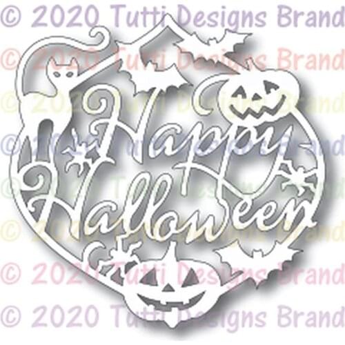 Halloween Ornament 2021 Metal Cutting Dies for DIY Scrapbooking and Card Making Decor Embossing Craft No Stamp